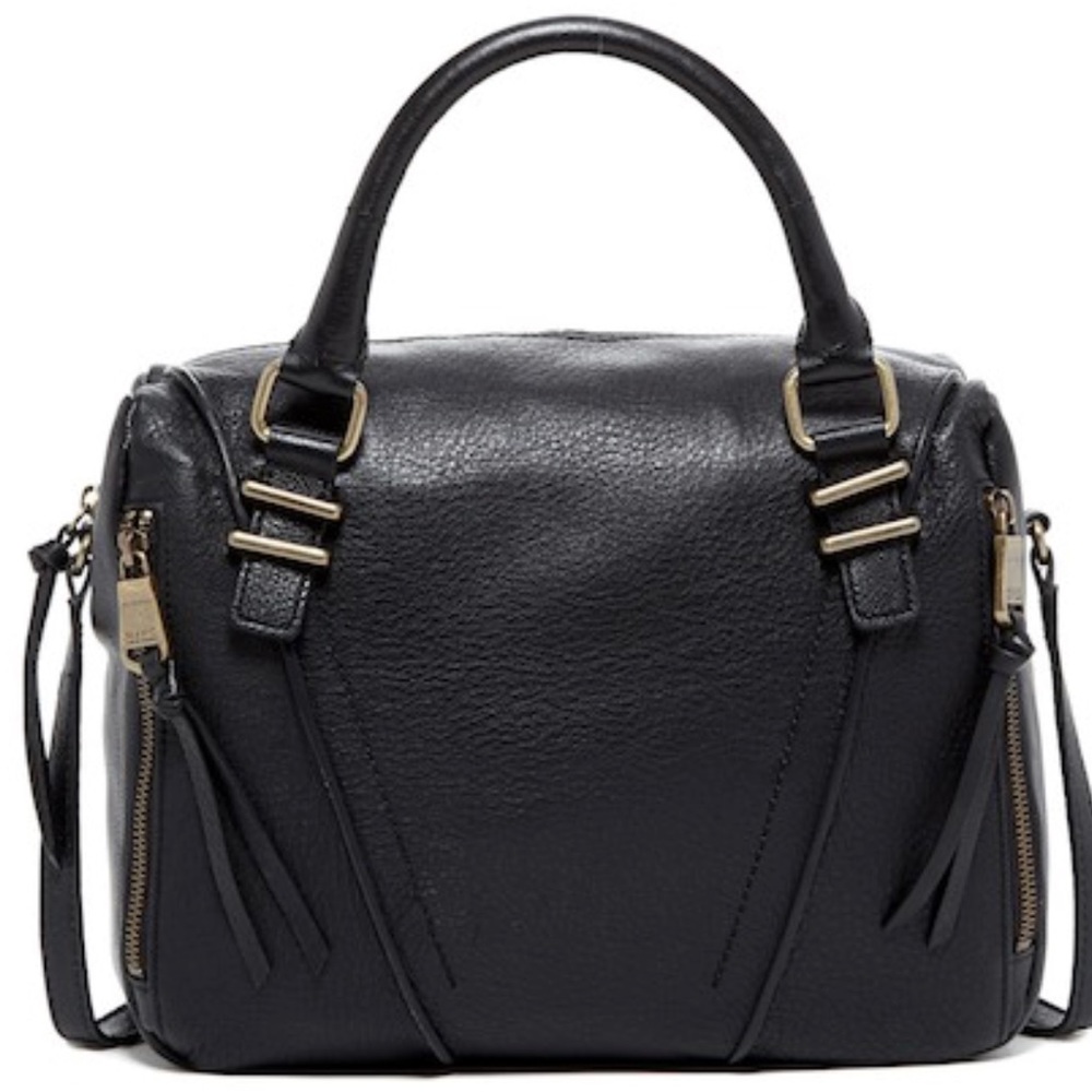 Marc New York Black Leather Satchel